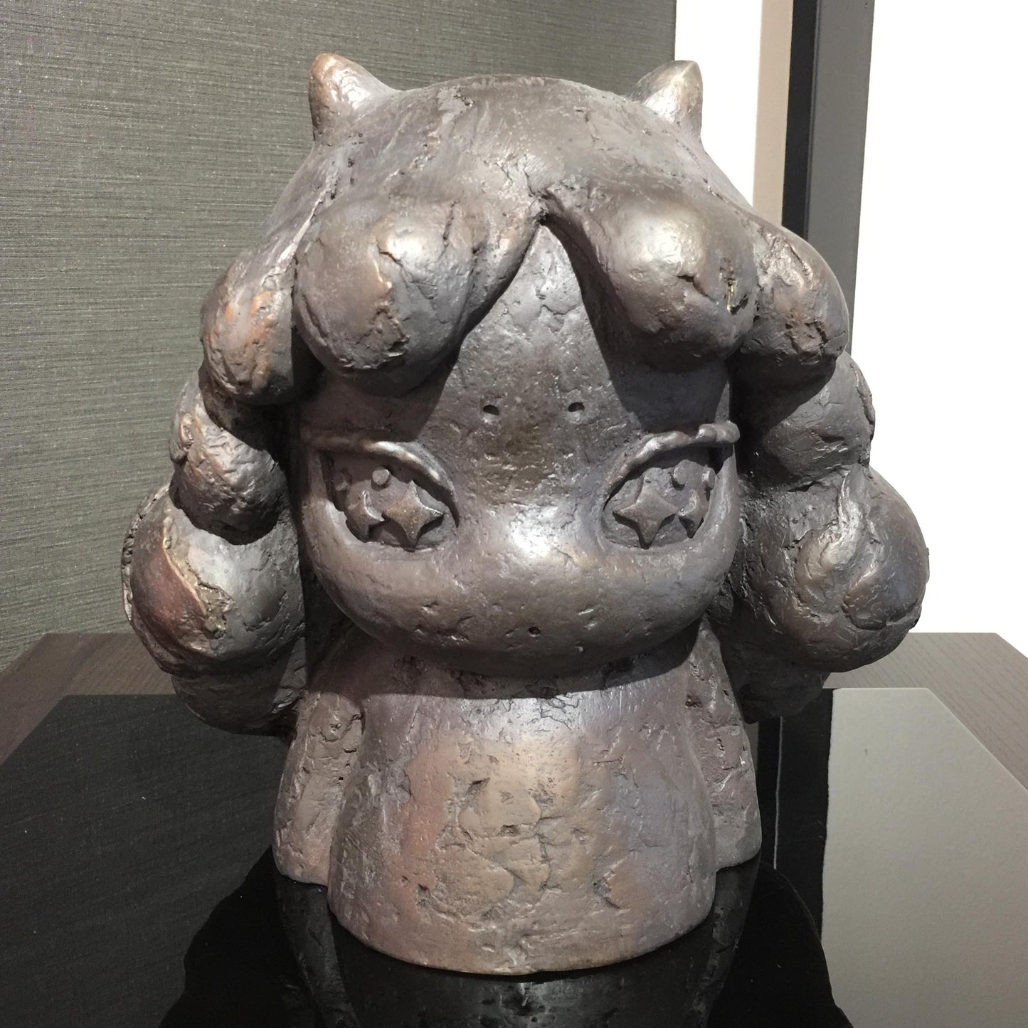 【お問合せ作品】OKOKUME/ブロンズ The eys of the soul