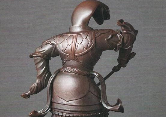 【お問合せ作品】籔内佐斗司　2025年干支ブロンズ（大）「難蛇大将」